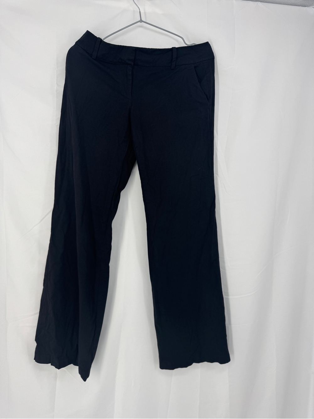 Ann Taylor Black Wide-Leg Dress Pants 0203